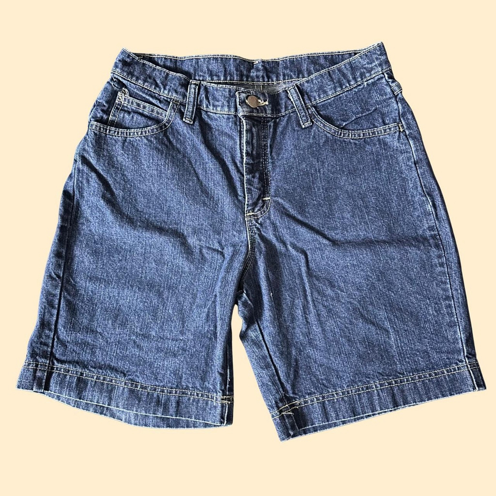 Riders Lee blue denim shorts